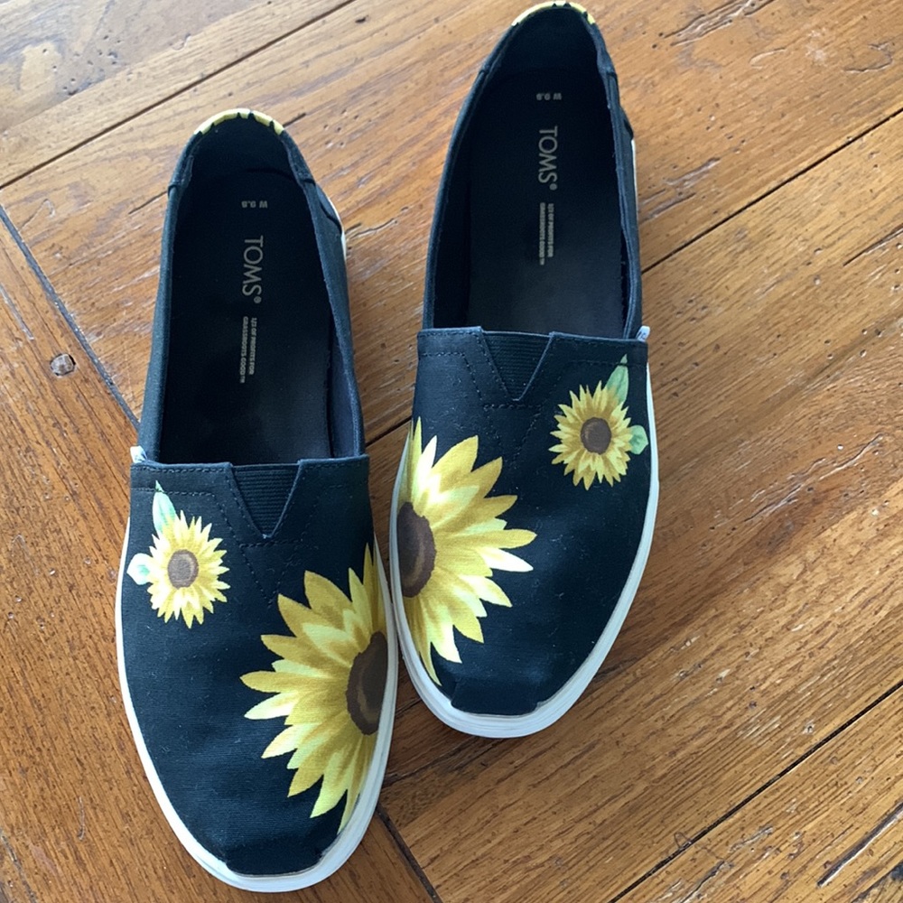 TOMS sunflower alpargatas